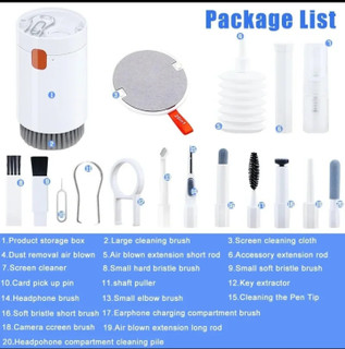 کیت تمیز کننده ۲۰ کاره مدل 20in1 Cleaning Brush Set اصلی آمازون